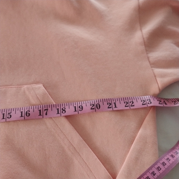 Adidas I Am Sport Game Day Crop Hoodie Peach L - Picture 11 of 13